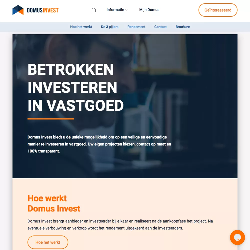 Originele projectafbeelding van DomusInvest